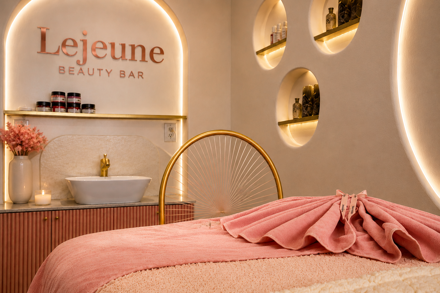 Lejeune Beauty Bar logo